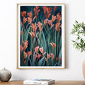Wild Spirit Kangaroo Paw Botanical Digital Art