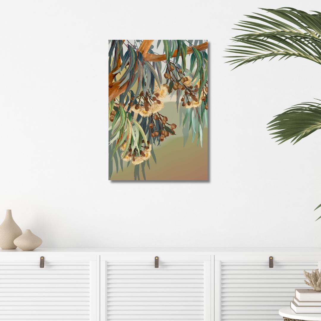 Yallaroo Eucalyptus Native Flower Digital Art Prints