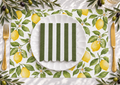 Roma Lemoncello Paper Placemats – A3 Pad of 24 Sheets