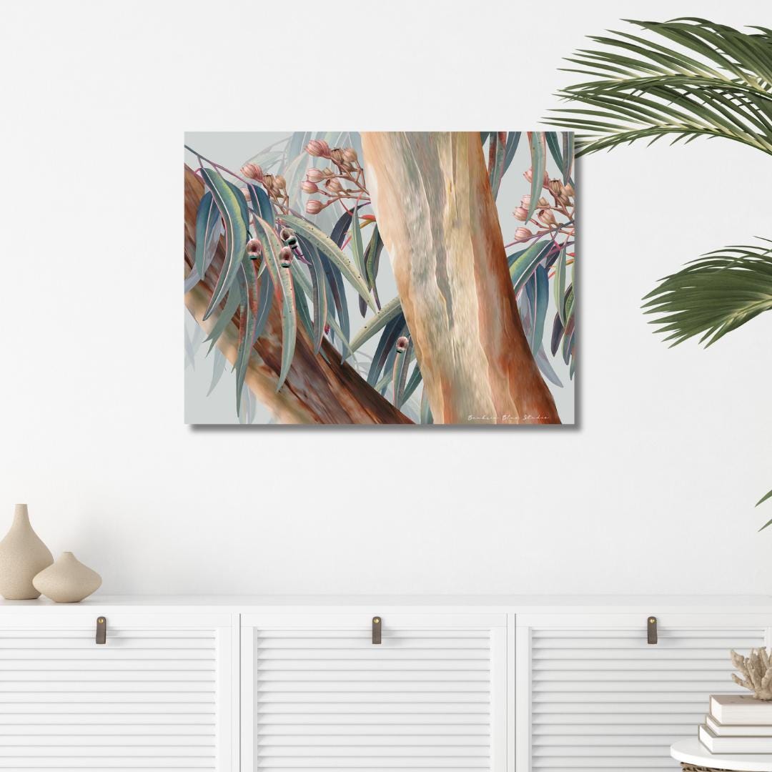 Boroondara Eucalyptus – Australian Gum Tree Botanical Art Print