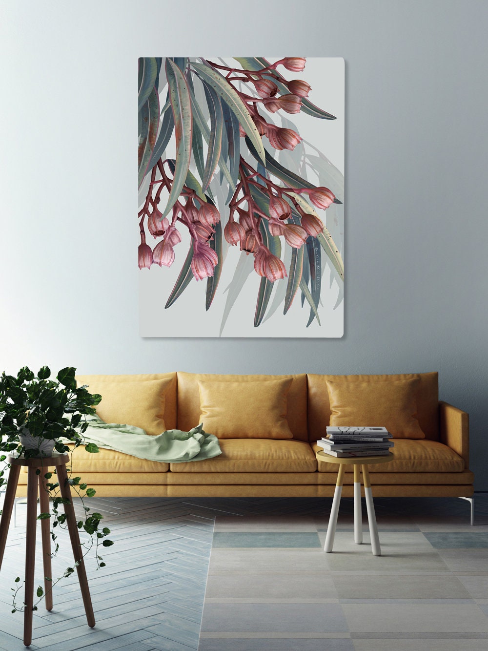 Boroondara 1 Eucalyptus – Australian Gum Tree Botanical Art Print