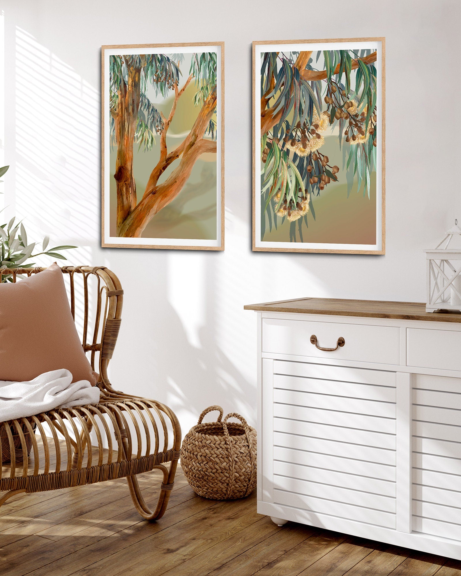 Tanderra – Australian Eucalyptus Landscape Digital Art Print