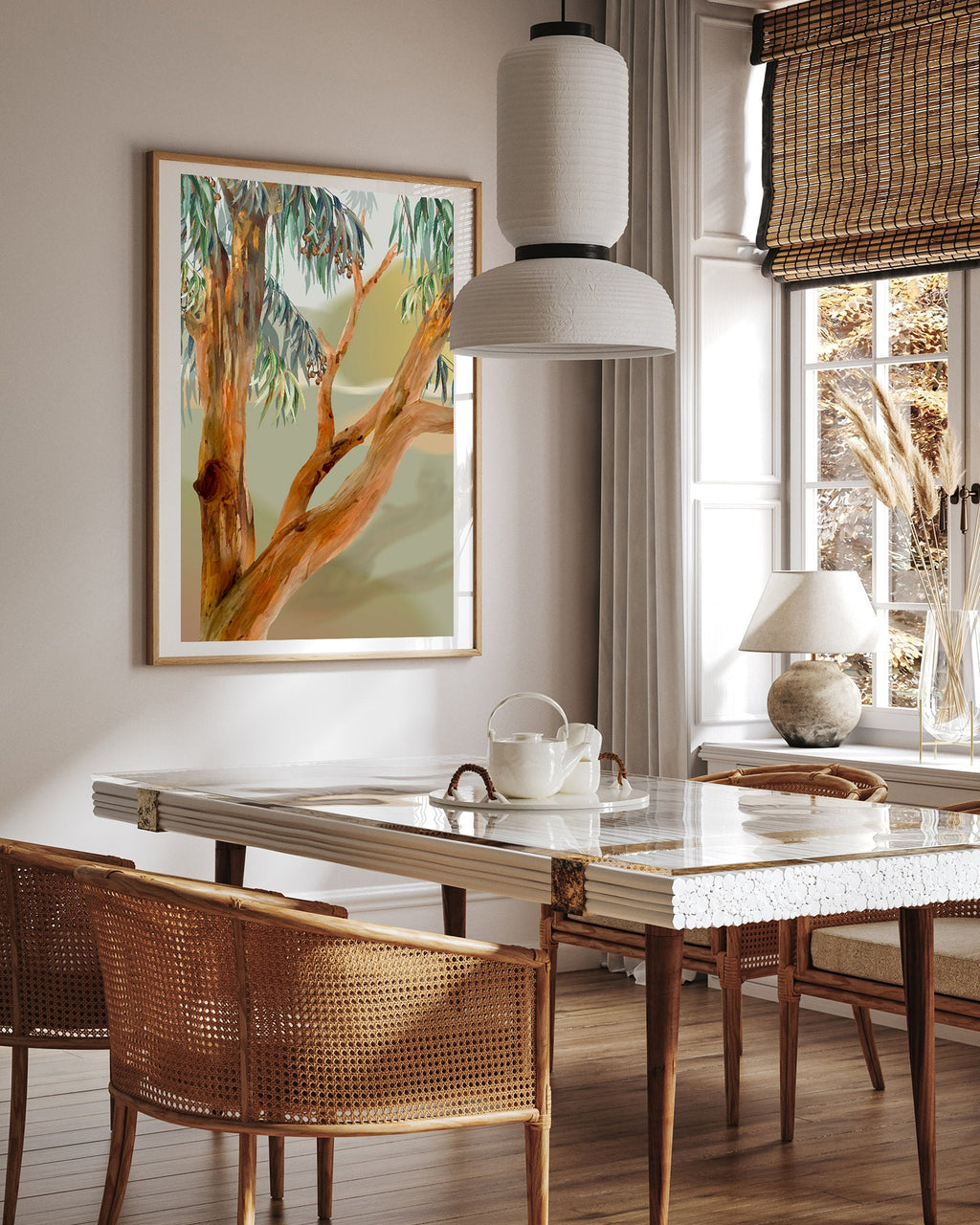 Tanderra – Australian Eucalyptus Landscape Digital Art Print