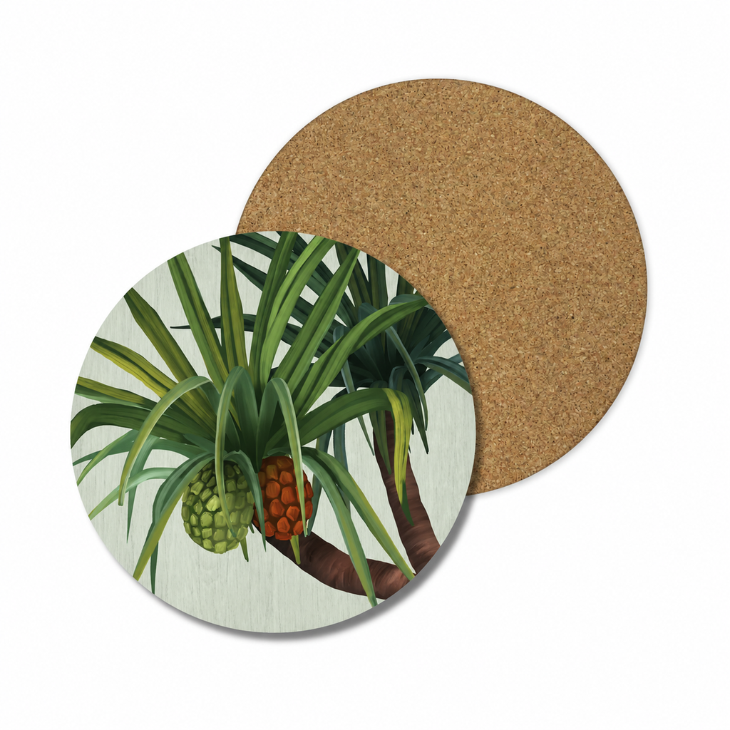 Australian Pandanus Native Round Placemats – Set of 4,6 or 8