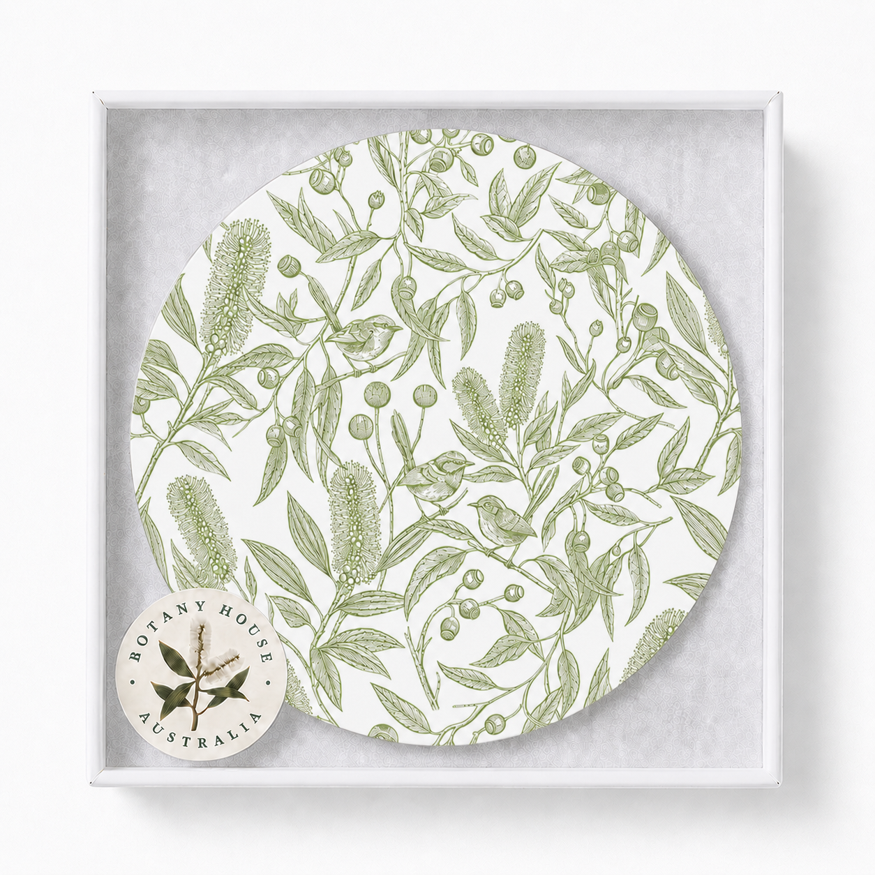 Eucalyptus Song Australian Botanical Coaster