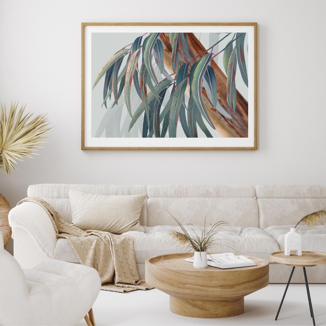 Boroondarra II – Australian Eucalyptus Botanical Digital Art Print