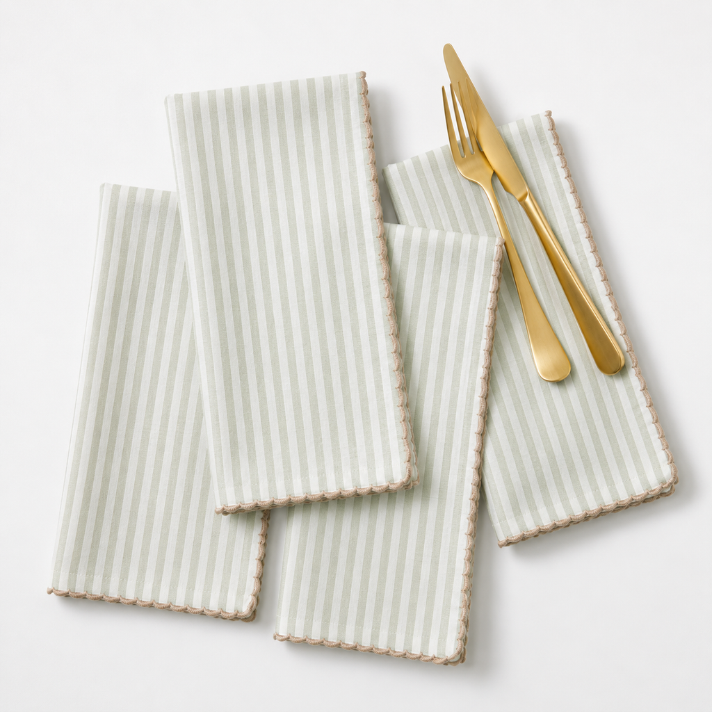 Blush Gumleaf Australian Native Round Placemats – Set of 4,6 or 8