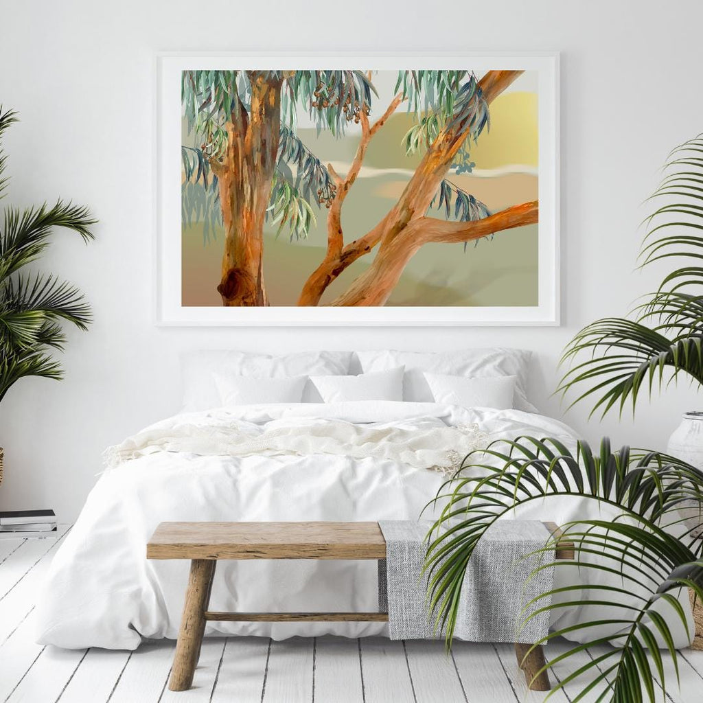 Among the Eucalypts – Australian Landscape Digital Art Print