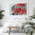 Carinya – Australian Red Flowering Gum Landscape Digital Art Print
