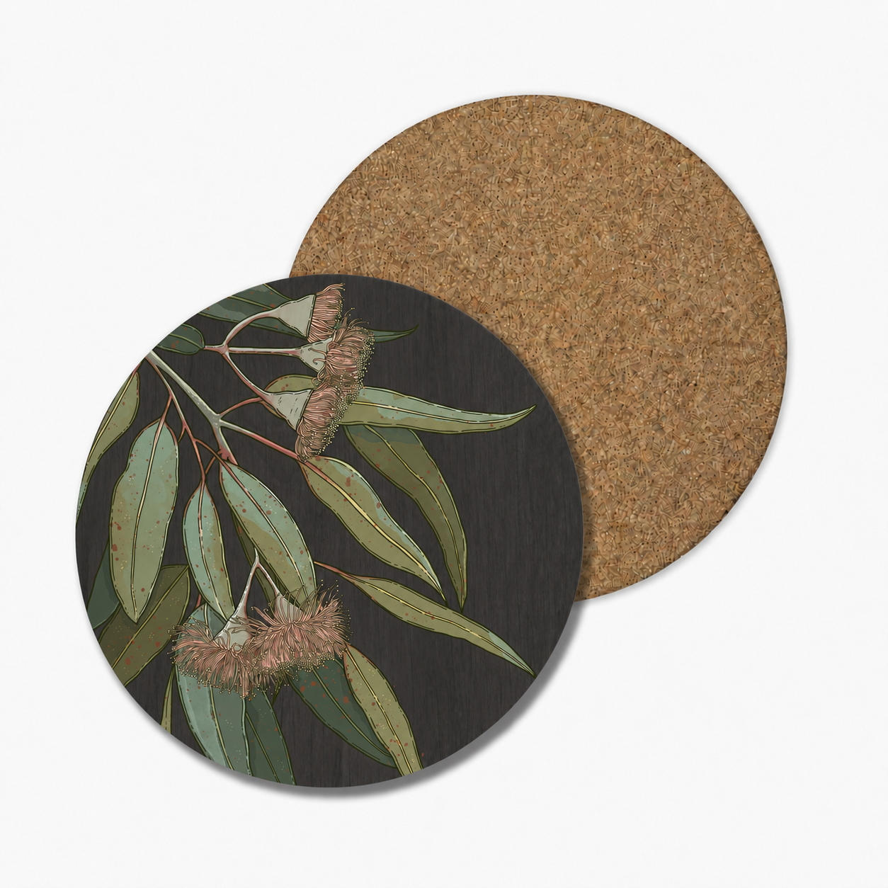 Hanging Eucalyptus Australian Floral Coaster