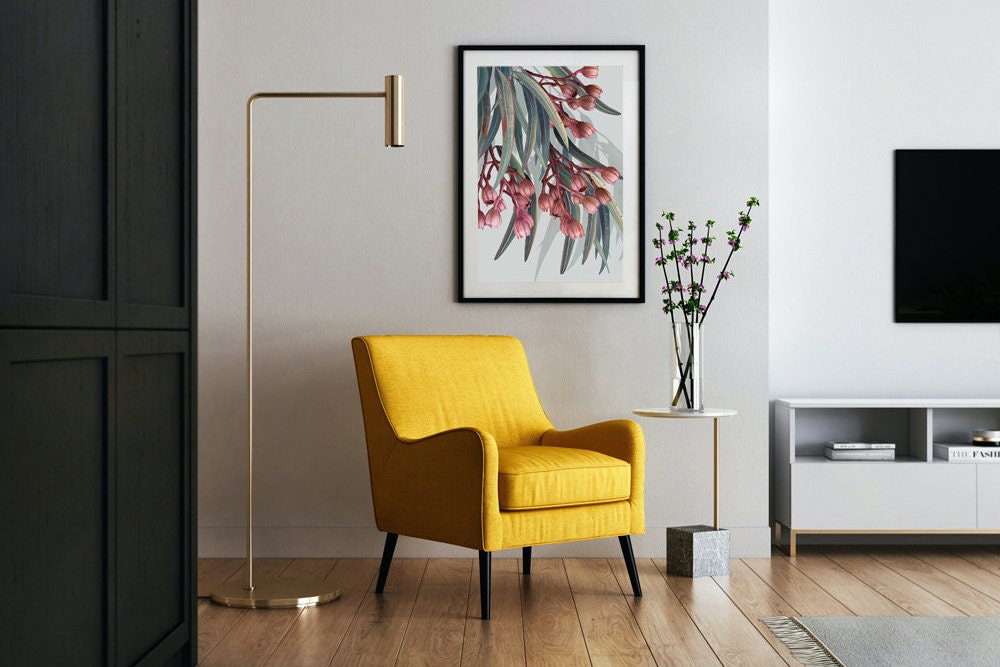 Boroondara 1 Eucalyptus – Australian Gum Tree Botanical Art Print