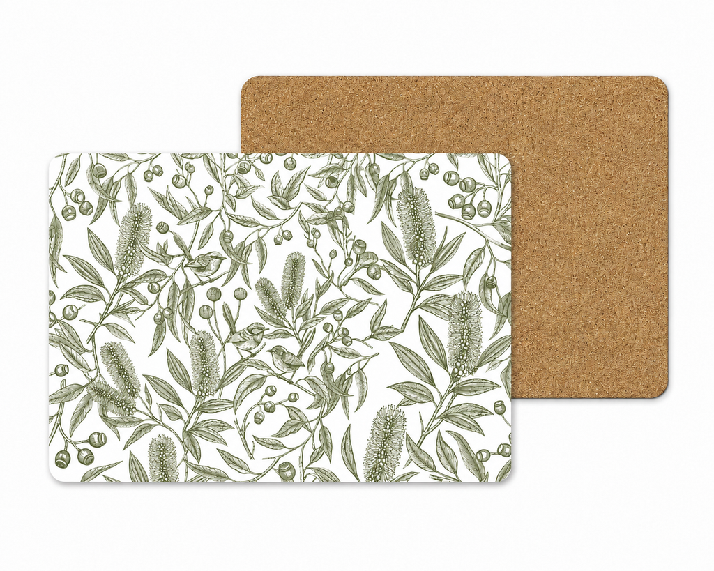 Native Garden Song Placemats – Set of 4,6 or 8