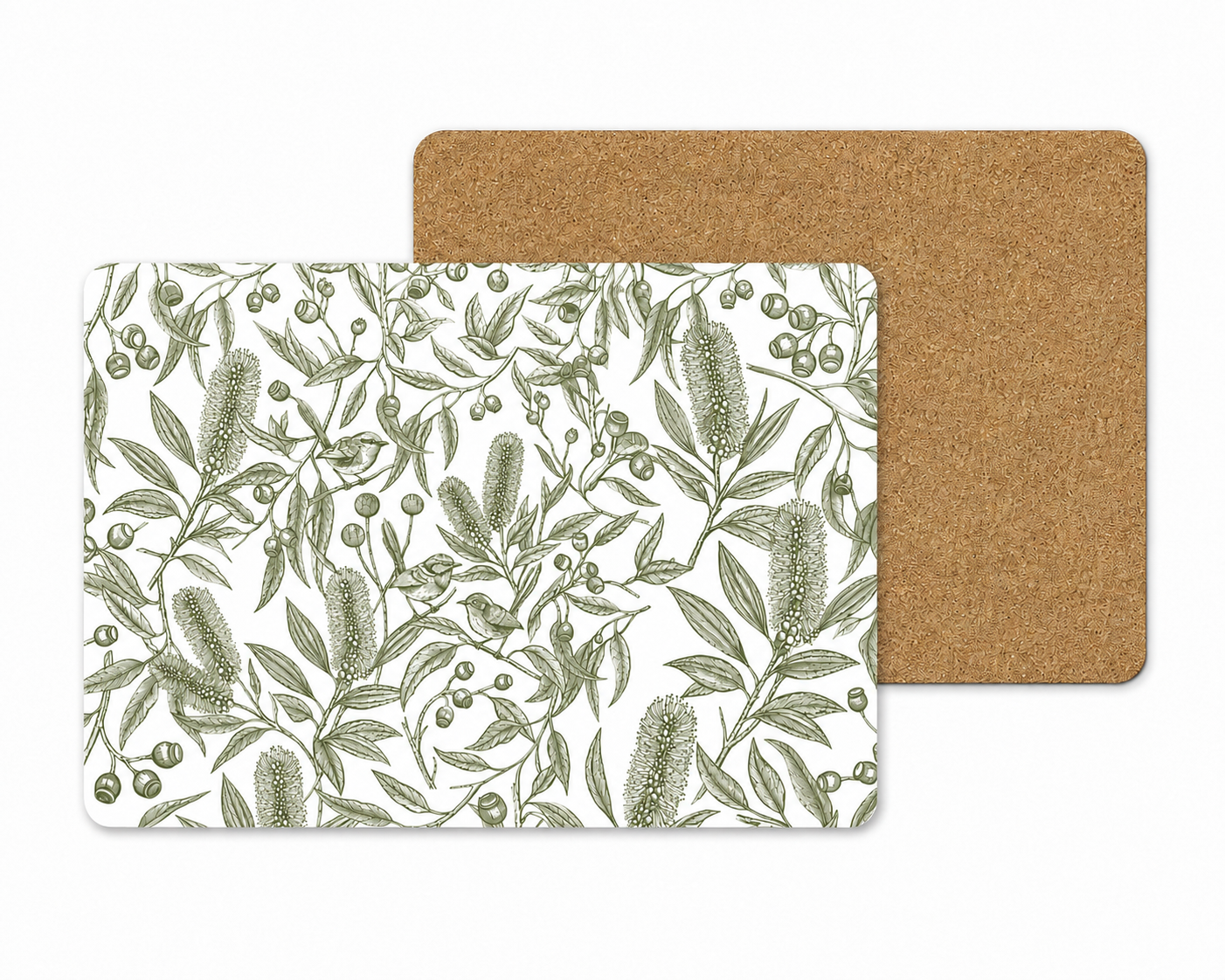 Native Garden Song Placemats – Set of 4,6 or 8
