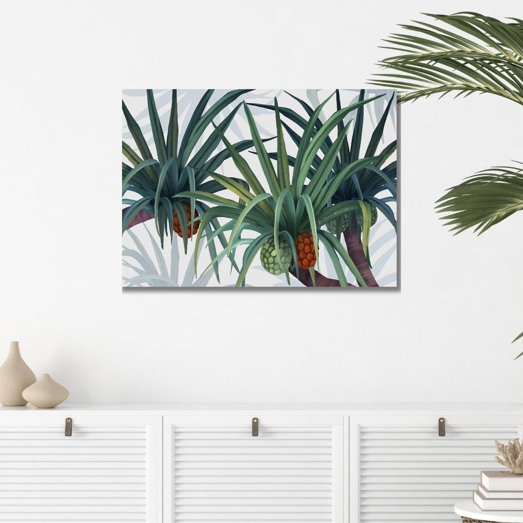 Iluka – Australian Coastal Pandanus Landscape Digital Art Print