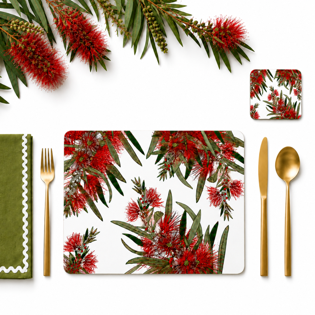 Bush Christmas Placemats – Set of 4, 6 or 8