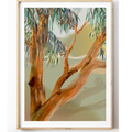 Tanderra – Australian Eucalyptus Landscape Digital Art Print