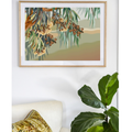 Yallaroo – Australian Eucalyptus Blossom Landscape Digital Art Print