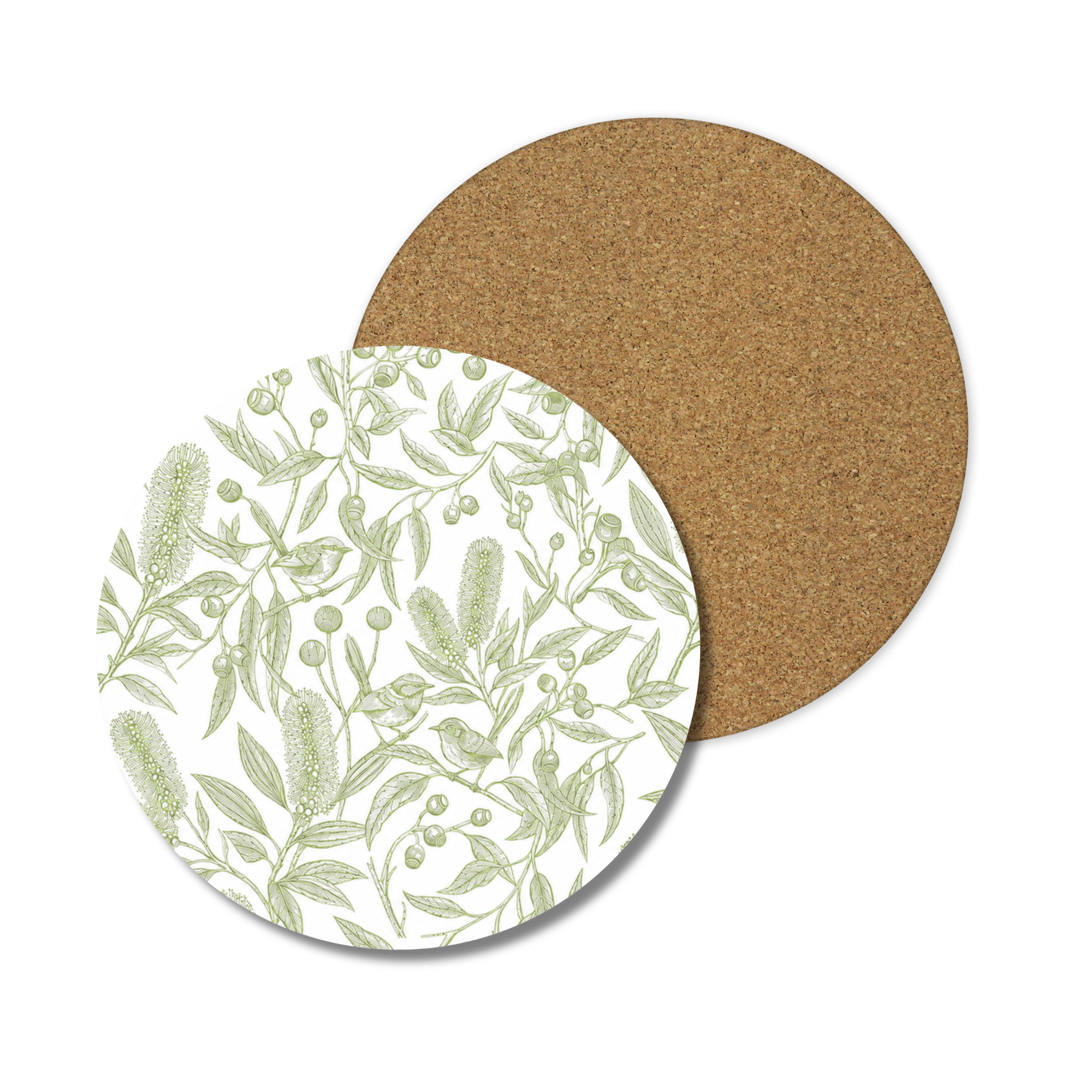 Eucalyptus Song Australian Botanical Coaster
