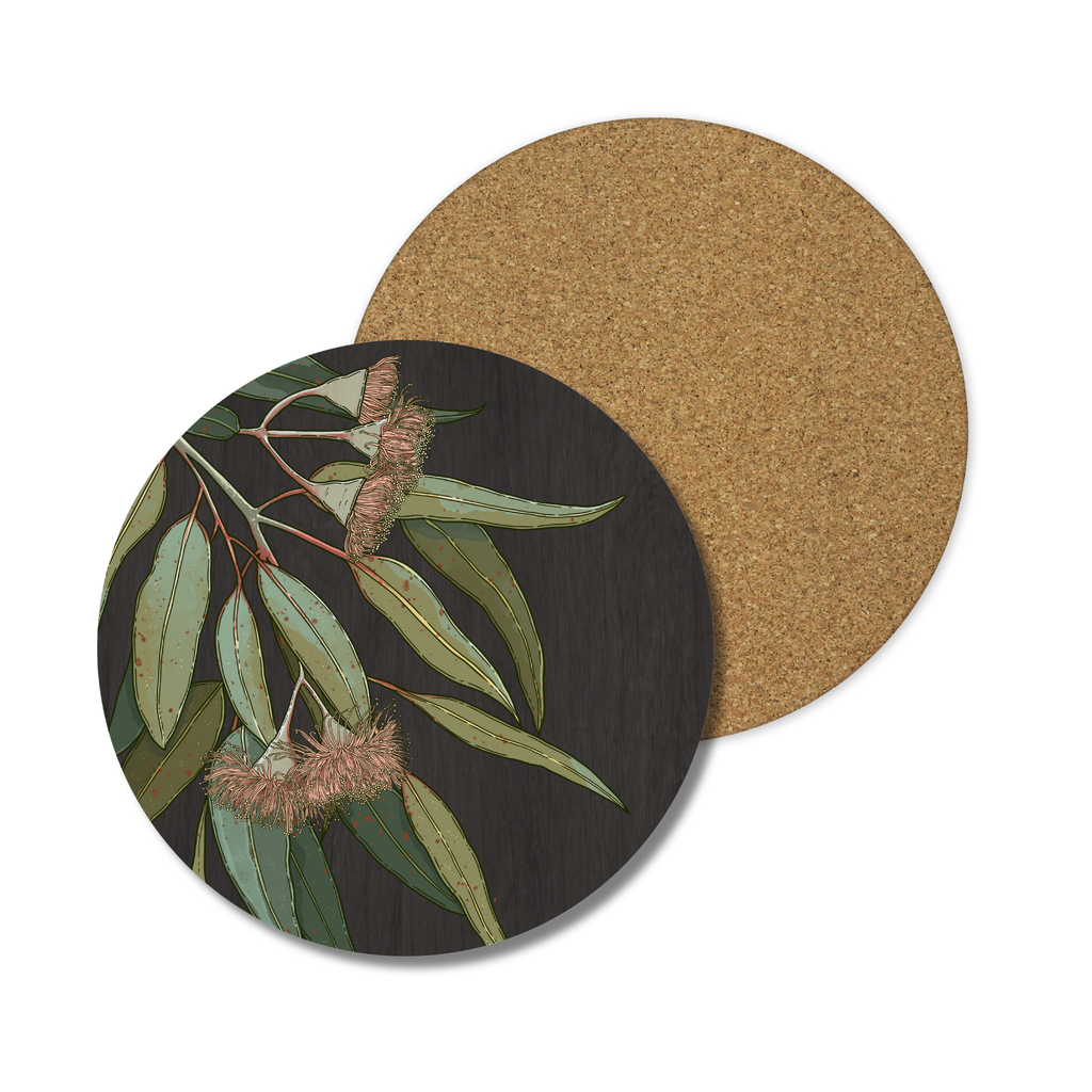 Hanging Eucalytpus Australian Native Round Placemats – Set of 4,6 or 8