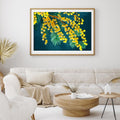 Golden Wattle – Australian Native Botanical Digital Art Print
