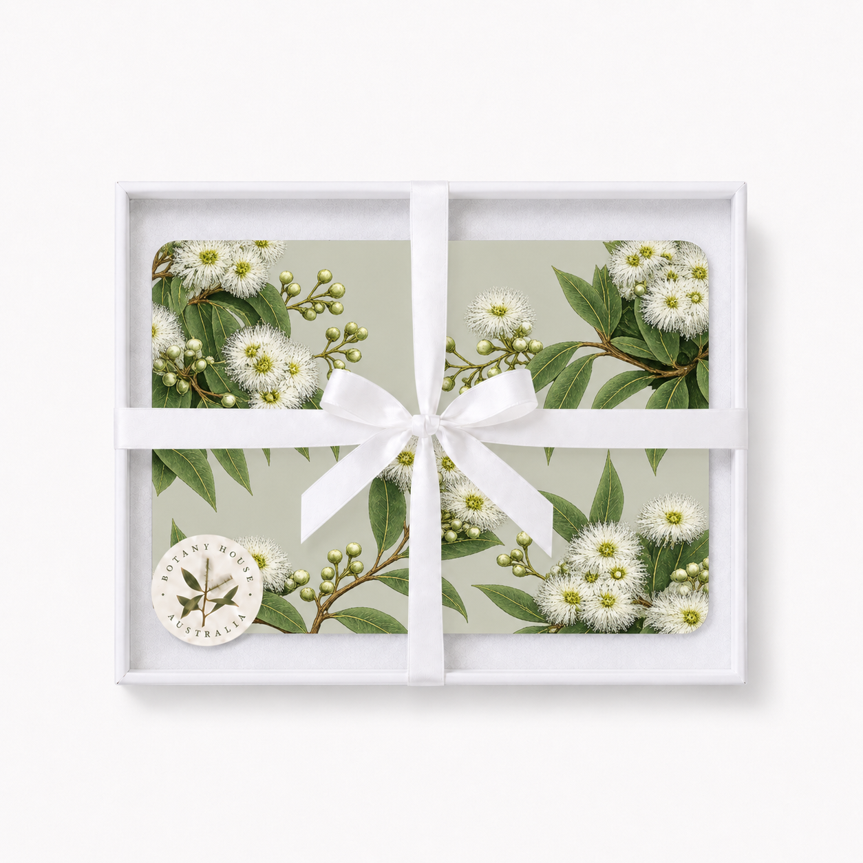 Snowgum Eucalyptus Placemats – Set of 4,6 or 8